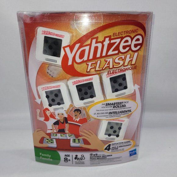 Electronic Yahtzee Flash 2011 Game by Hasbro - Picture 1 of 1